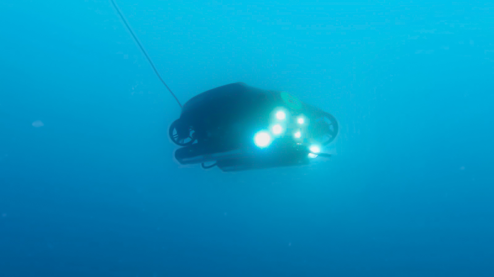 An ROV in the pilot area